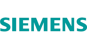 Siemens teal wordmark logo in bold uppercase letters on a white background.