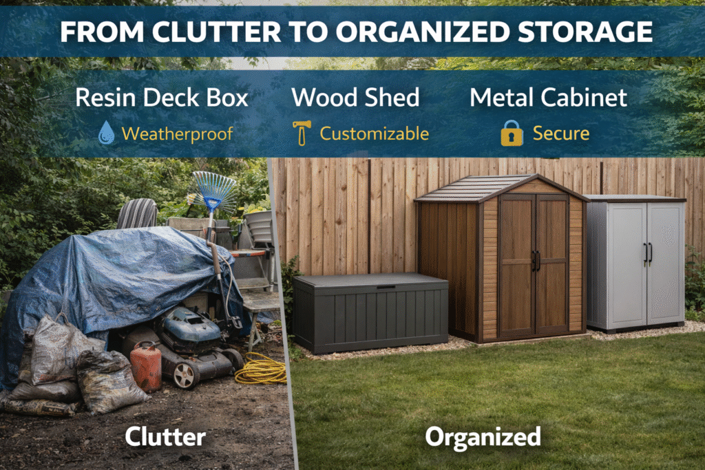 Choosing the Right Outdoor Storage Solutions